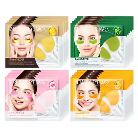 5Pairs Crystal Collagen Eye Mask Eyes skincare Moisturizing Dark Circles Eye Bags Anti-aging Wrinkle