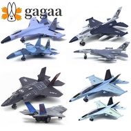 GAGAA Fighter Aircraft Toy, Diecast F16 F22 F35 Aviao Plane Model, Tabletop Decor Pullback & Go Coll