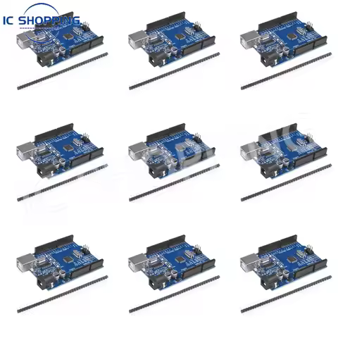 1/5/10PCS UNO R3 MEGA328P SMD ATMEGA16U2 UNO R3 ATMEGA328 CH340G Chip 16Mhz for Arduino