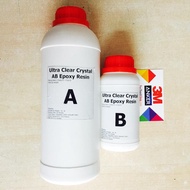 Keo đổ nhựa làm khuôn tranh 3D trong suốt loại tốt đổ khối Epoxy Resin Ultra Clear DTAB2-A5 20kg