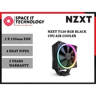 NZXT T120 RGB CPU Air Cooler Black / White