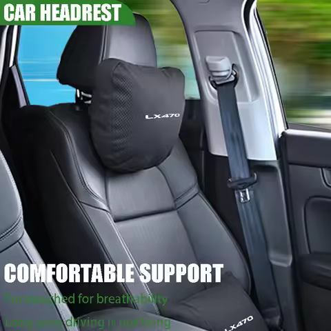 Suitable for Lexus LX470 LX570 LS LX NX RX UX ES IS GS GX CT200H car neck pillow waist seat cushion