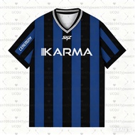 K-pop Stay Karma Oversized Sporty T-Shirt Featuring Felix, Bangchan, Hyunjin