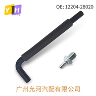 12204-28020 Check Valve PCV Valve Exhaust Pipe Suitable for Toyota 12262-28021