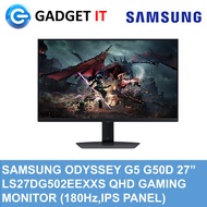 SAMSUNG ODYSSEY G5 G50D QHD IPS HDR400 GAMING MONITOR |180Hz| AMD FREESYSYNC | LS27DG502EEXXS / LS32