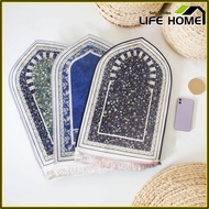 Muslim Prayer Carpet Prayer Mat Suede carpet Portable anti slip mat