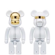 【DAFT PUNK】傻瓜龐克 x BE@RBRICK・100%・White Suits Version 2 Pack