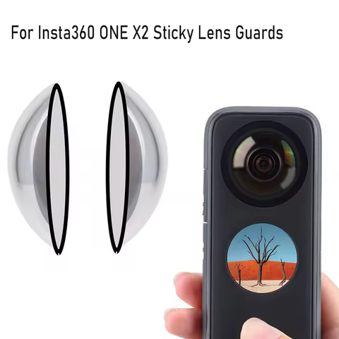 New Dual-Lens 360 Mod For Insta 360 ONE X2 For Insta 360 ONE X2 Sticky Lens Guards Protector Accesso