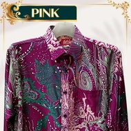 (PMN) Baju Batik Lelaki / Baju Batik Tradisional / Kemeja Batik Lelaki
