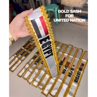 Sash and Flaglet for United Nation/Buwan ng Wika