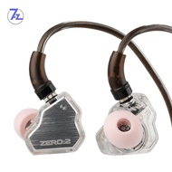 7hz Zero 2 /Zero X Crinacle 10mm Dynamic Driver Iem Wired Earbuds Earphones Gaming Earbud With Ofc I