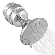 Filtered Shower Head Set High Pressure 5 Spray Settings Filtered Showerhead Combo 360 Degrees Adjustable 20 Stage Shower Filter for Hard Water Removes Chlorine and Harmful Substanc