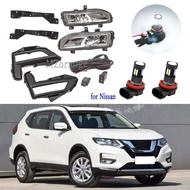 Fog Lights LED for Nissan X-Trail x trail t32 Rogue 2017-2019 Headlight Foglights Bracket Harness Co