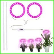 Plant Grow Ring Light Indoor Full Spectrum Ring LED Plant Grow Light 3 Colors Spectrum Plant Growth 