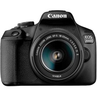 Canon EOS 2000D DSLR Camera with Kit EF-S 18-55mm f/3.5-5.6 IS II