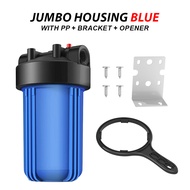 I-TECH 10" Big Jumbo Water Filter Housing 1" BSP Port with Bracket & Opener