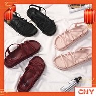 Sandal Flat Perempuan / Kasut Wanita / Selipar Perempuan 潮流女鞋