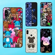 Redmi Note 6 Pro Phone Case With Black Bezel Bear Be @rBrick