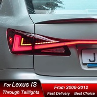NEW Car Through Tail Lights For Lexus IS IS250 06-12 New style full LED Tail Lamp Dynamic Turn Signa