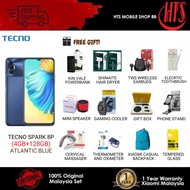 Tecno Spark 8P(4GB RAM l 128GB ROM) 6.6” FHD+IPS LCD Display | MediaTek Helio G85 | Triple Camera 50