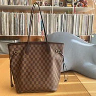 ❤️誠可議LV Louis Vuitton Neverfull MM 棋盤格 中號 經典托特包