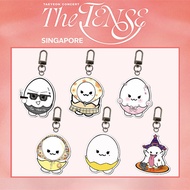 Jin Taeyeon Concert Cartoon Keychain Doll Pendant Boiled Egg Girls' Generation Support Merchandise