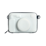 拍立得 WIDE 相機通用硬殼包 wide400/210/300/LOMO等套殼機器 灰白色  1個  單一商品