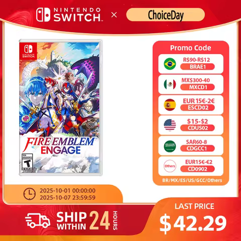 Nintendo Switch - Fire Emblem Engage-Games Cartridge Physical
