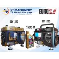 Eurox EGY1200 / GGY1200 - GOLD (4-Stroke) Portable Petrol Generator