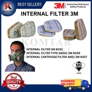 INTERNAL FILTER 3M [6051/6059] CARTRIDGE FILTER [ABE1 6057]