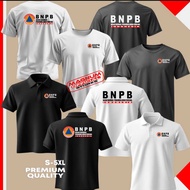 T-shirt BNPB Logo Disaster Management Short Sleeve T-shirt S - 5XL Premium Cotton Material Shirt
