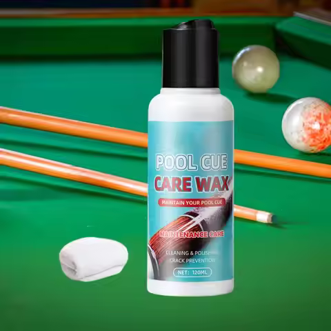 Billiard Cue Care Wax Cue Cleaning Oil for Restores Shine Deep Moisturizing,Portable Cue Stick Care 