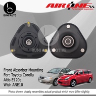 AIR ONE Toyota Corolla Altis E120 Wish ANE10 Front (Depan) Absorber Mounting 1pc/2pcs