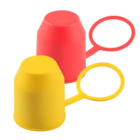Car Trailer Ball Cap with Locking Ring Tow Bar Ball Hitch Cover Dustproof Towing Hitch Tow Ball Cove