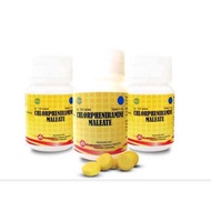 CTM IFI botol / 100 tablet -- Chlorphenamine Maleate Obat Alergi