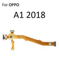 สำหรับ OPPO A16 A16s A15 A15s A12 A1k AX7 A7 A7x A5s AX5 AX5s A3s ที่ชาร์จ A3 USB แผงวงจรหัวต่อแจ็คชาร์จพอร์ตสายแผงวงจรเคเบิลแบบยืดหยุ่น