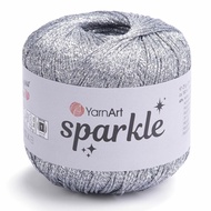 Benang rajut Yarn Art Sparkle polyester metallic yarn