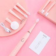 【3-in-1 Sonic Electric Toothbrush】USB Rechargeable | Facial Cleansing Brush | V-Face Slimming Massag