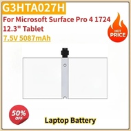 New Replacement Laptop Battery 7.5V 5087mAh G3HTA027H For Microsoft Surface Pro 4 1724 12.3" Tablet