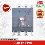 ABB MCCB Breaker A Formula Model A2B 3P 18kA Size 160 Amps (A)