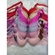 TOP TALLY 8116 - TALLY 8116 BRA WITH UNDERWEAR WITH THIN FOAM SIZE 34 36 38 CUP B - FASHION BRA WITH