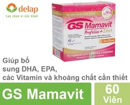 GS Mamavit Prefolin Prefolin + DHA + EPA - Cung Cấp Dưỡng Chất Cho Phụ Nữ Mang Thai Và Cho Con Bú