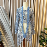 Delova Wardrobe - CLARISSA KEBAYA KUTU BARU MOERN Dewasa Premium Modern Brukat Vintage Cantily Outf