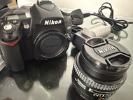Nikon D90 相機送二手防潮櫃 $4000 Lens  35mm F2
