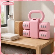 [gwxmmy] Dumbbell Barbell Kettlebell Set Detachable Blocks Adjustable Kettlebell Adjustable Dumbbell