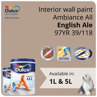 Dulux Interior Wall Paint - English Ale (97YR 39/118)  (Ambiance All) - 1L / 5L
