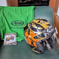helm scoot ram copy arai samurai spirit gold