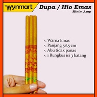 Incense Gold Prayer Hio/, 3 Sticks