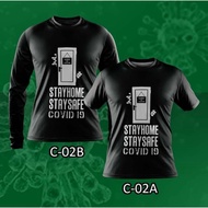 TSHIRT COVID19 STAY AT HOME