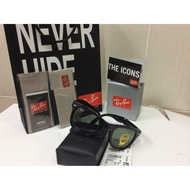 2025 Original Foldable Ray-Ban Wayfarer Sunglasses RB4105 (Black Chicken)